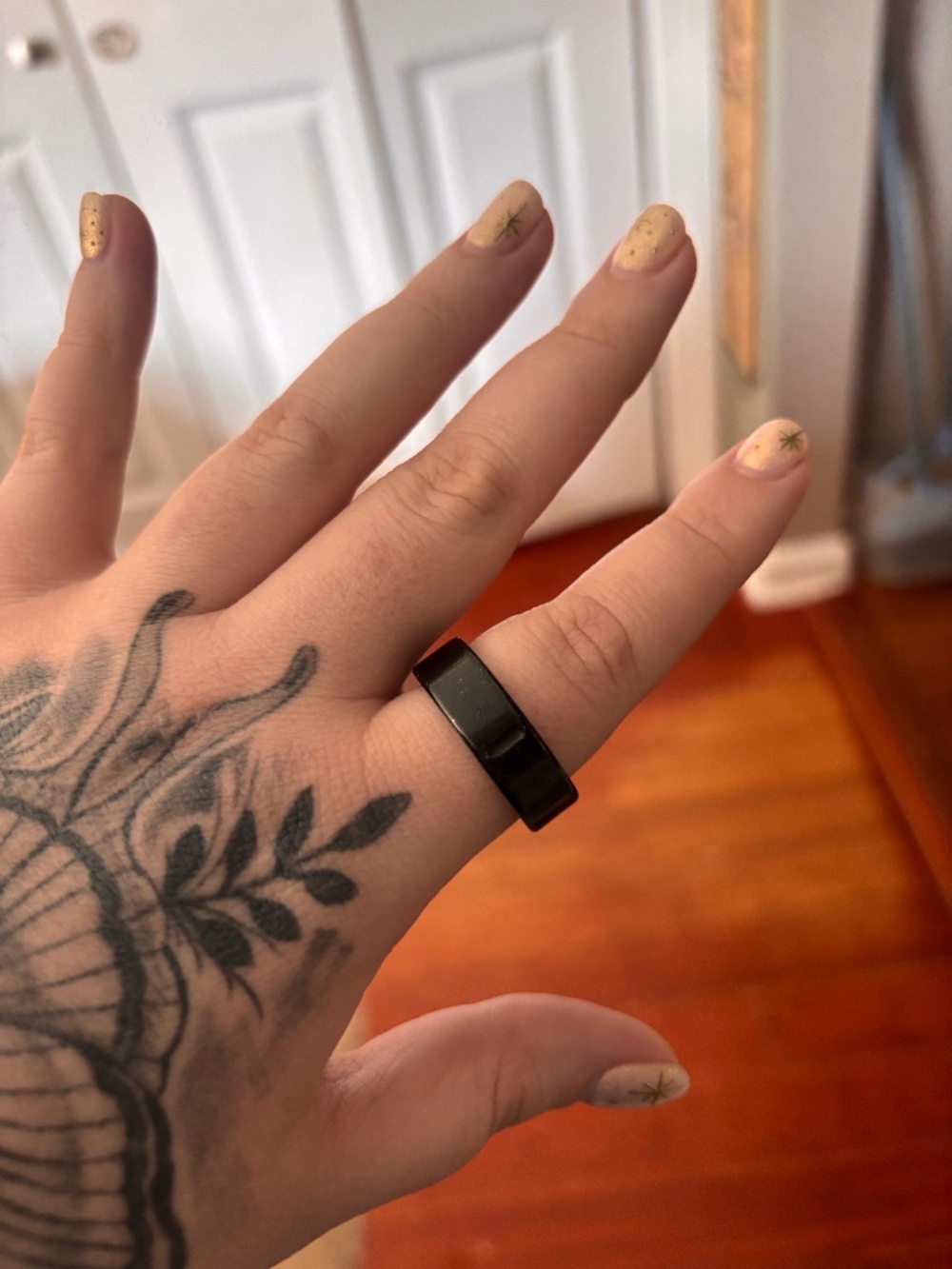 Black Oura Ring, Size 12, Gen 4